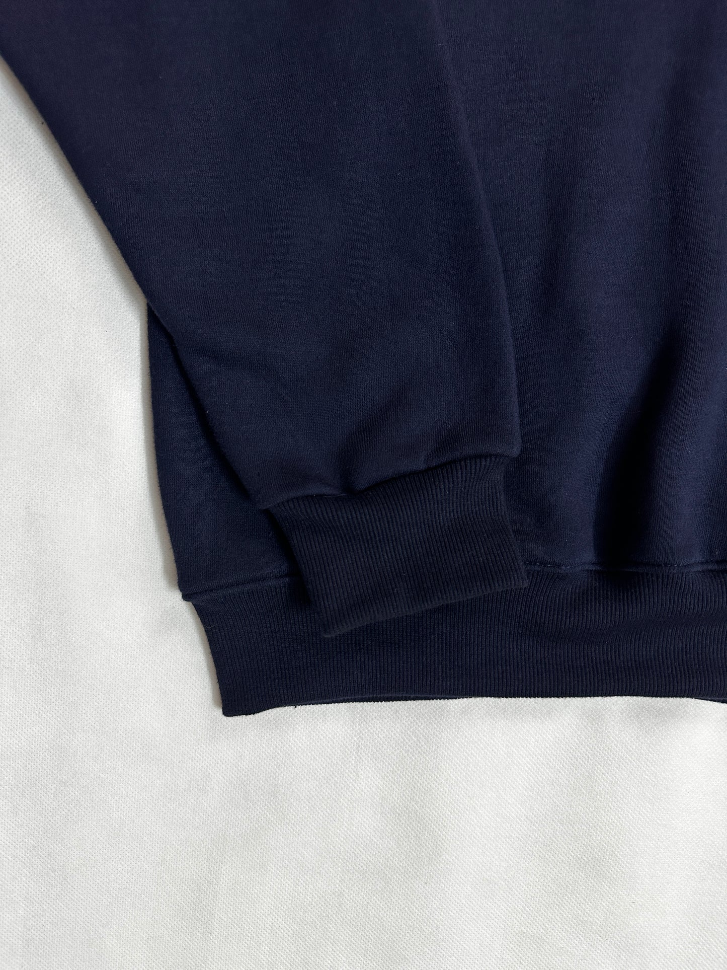 Navy Half Zipper Sweatshirt